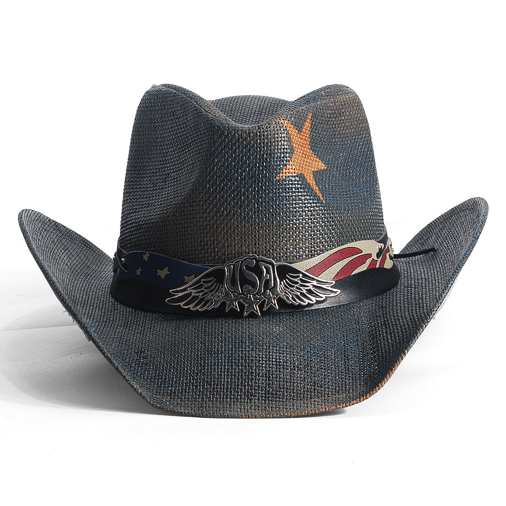 Retro Blue Star