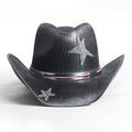 Black Glitter Star