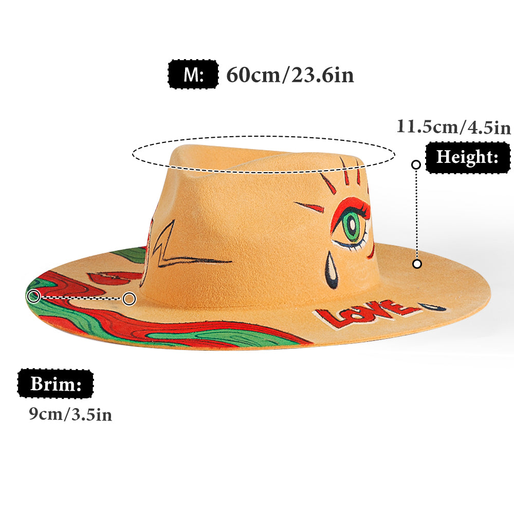 Amber Eye Fedora